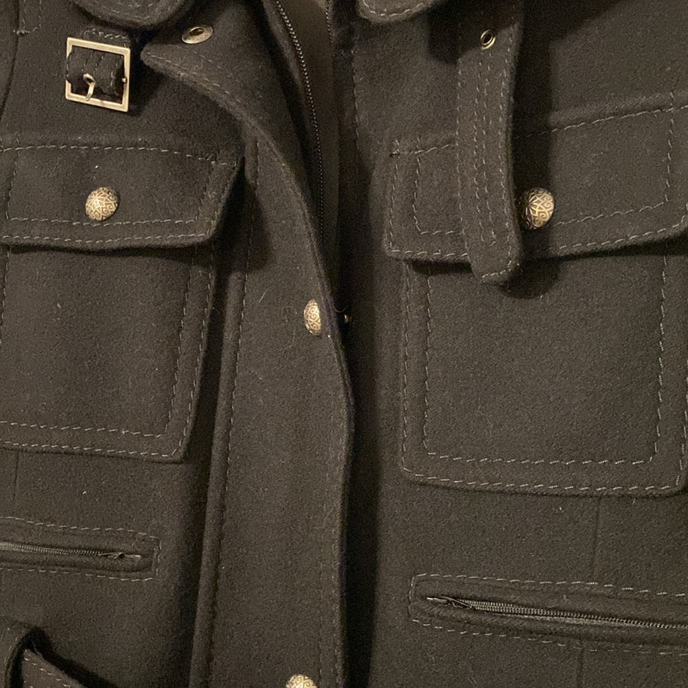 Laundry long wool coat. - Picture 2 of 13